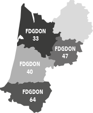 Carte Aquitaine